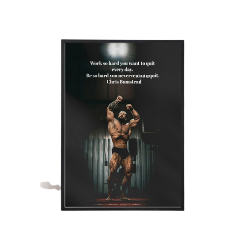 Hot Bodybuilding Chris Bumstead World Gym Muscle Star Poster Prints Wall Art Canvas Painting Picture Photo removebg preview 14 - Cbum Store