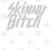 Skinny Bitch Shower curtain Official Cbum Merch