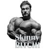 Cbum famos quote skinny bitch Shower curtain Official Cbum Merch