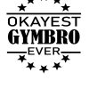 Okayest Gymbro Ever Shower curtain Official Cbum Merch