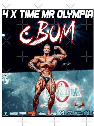 CBUM GOAT Chris Bumstead Bodybuilding Shower curtain Official Cbum Merch