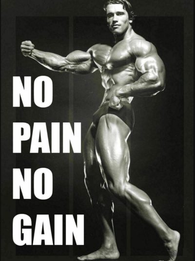 Arnold Schwarzenegger No Pain No Gain Hoodie Official Cbum Merch