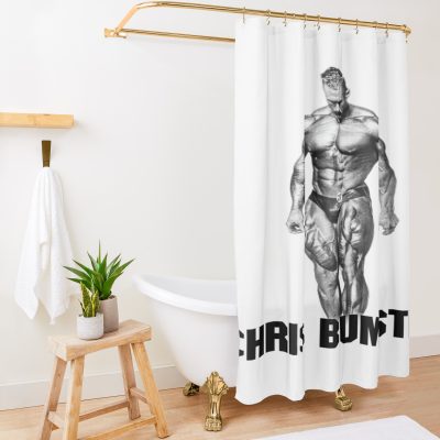 Chris Bumstead CBum Bodybuilder Shower curtain Official Cbum Merch