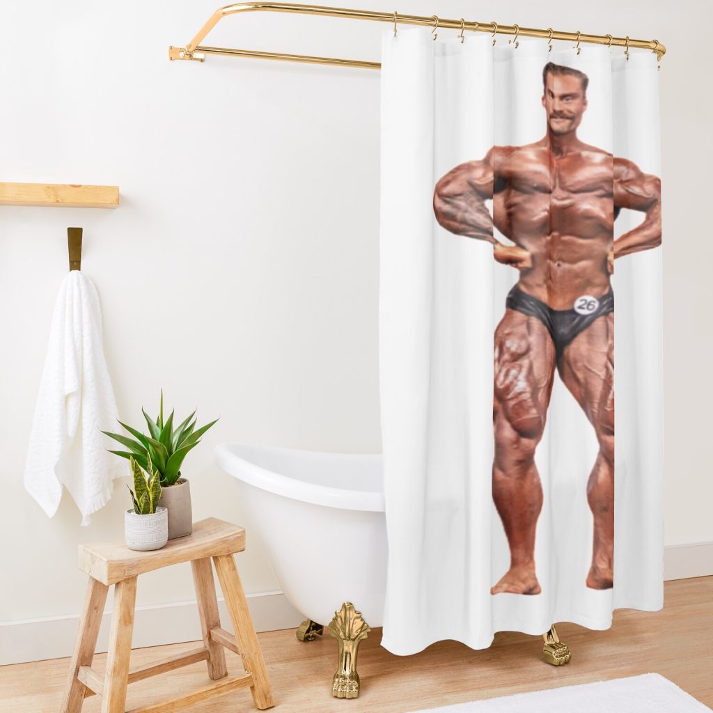 Chris Bumstead CBUM GYM motivation Shower curtain Official Cbum Merch