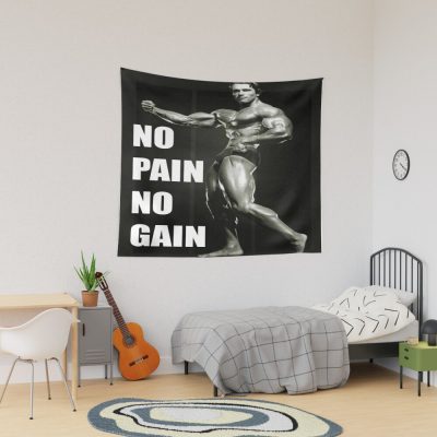 Arnold Schwarzenegger No Pain No Gain Tapestries Official Cbum Merch