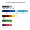 tank top color chart - Cbum Store